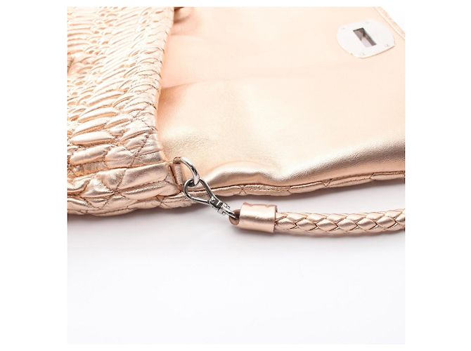 Borsa a tracolla 2-Way Miu Miu NAPPA CRYSTAL Matelassé D'oro - vista 8