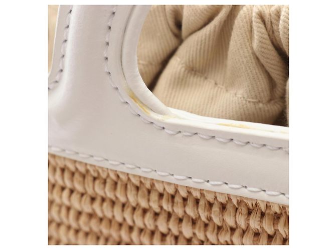 Borsa Cesto Marni Tropicalia Bianco Beige - vista 5