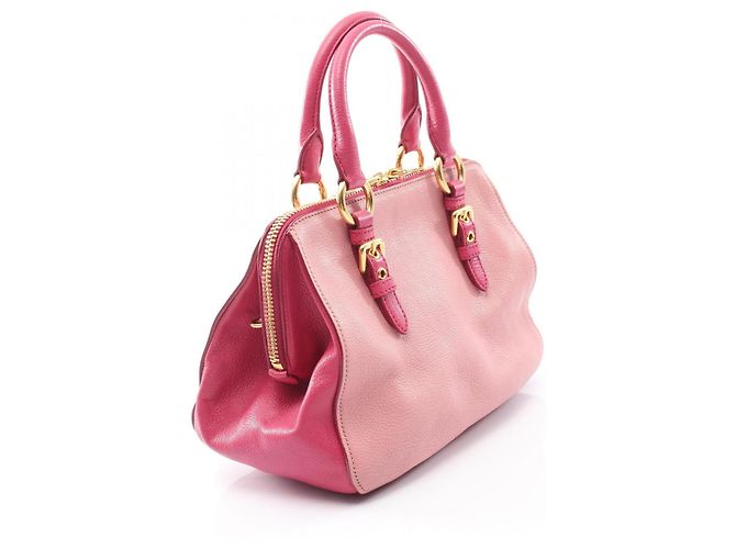 Bolso 2-Way Miu Miu Madras Rosa - vista 2