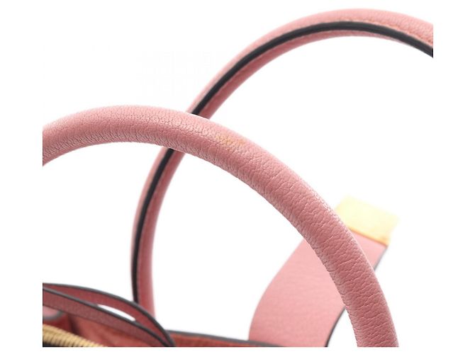 Borsa a mano Miu Miu in pelle rosa - vista 12