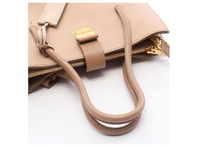 Miu Miu Madras 2-Way Handtasche Pink Beige - Ansicht 10