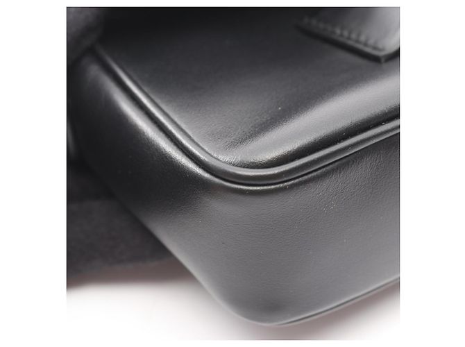 Borsa Miu Miu CRM Fine Calf Penny Nero - vista 6