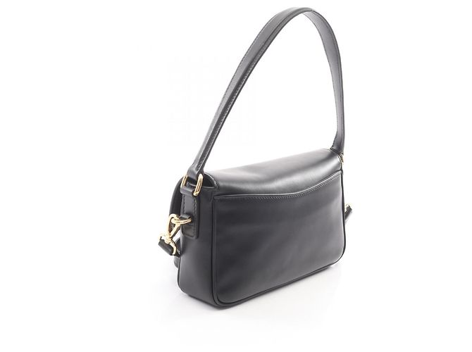 Borsa 2-Way Penny in vitello fine Miu Miu Nero - vista 2
