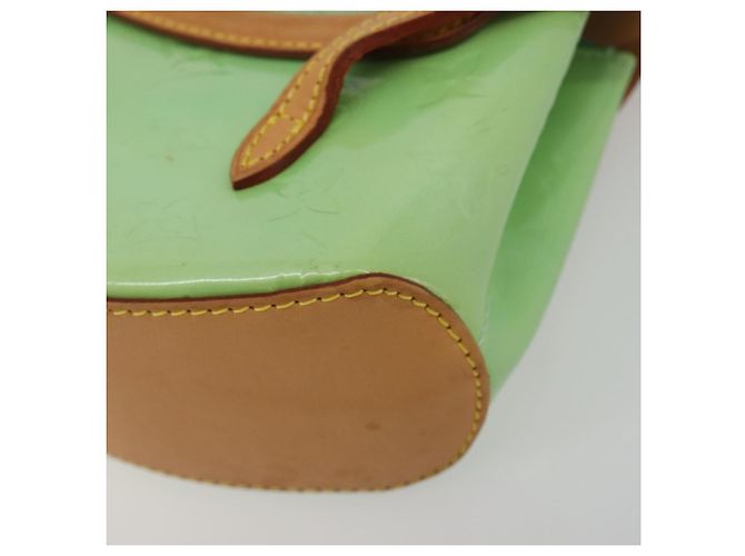 LOUIS VUITTON Vernis Biscayne Bay PM Shoulder Bag Peppermint M91289 Auth ep15577 Green - view 10