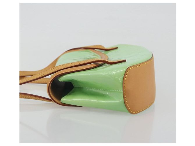 LOUIS VUITTON Vernis Biscayne Bay PM Shoulder Bag Peppermint M91289 Auth ep15577 Green - view 5