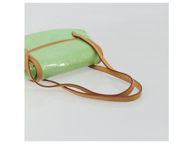 LOUIS VUITTON Vernis Biscayne Bay PM Shoulder Bag Peppermint M91289 Auth ep15577 Green - view 7