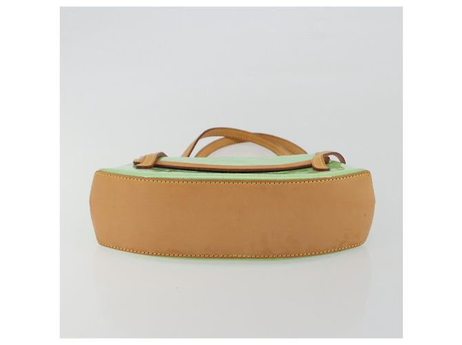 LOUIS VUITTON Vernis Biscayne Bay PM Shoulder Bag Peppermint M91289 Auth ep15577 Green - view 9