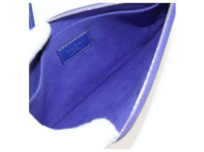 Borsa Tote LOUIS VUITTON Epi Neverfull MM Purple Fig M40883 LV Auth mr2592V Porpora Viola scuro - vista 23