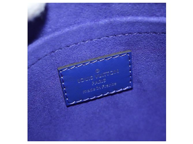 Borsa Tote LOUIS VUITTON Epi Neverfull MM Purple Fig M40883 LV Auth mr2592V Porpora Viola scuro - vista 24