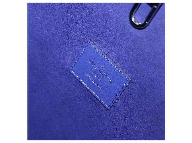 Borsa Tote LOUIS VUITTON Epi Neverfull MM Purple Fig M40883 LV Auth mr2592V Porpora Viola scuro - vista 26