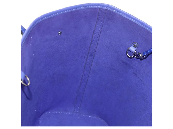Borsa Tote LOUIS VUITTON Epi Neverfull MM Purple Fig M40883 LV Auth mr2592V Porpora Viola scuro - vista 27
