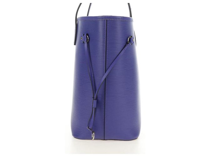Borsa Tote LOUIS VUITTON Epi Neverfull MM Purple Fig M40883 LV Auth mr2592V Porpora Viola scuro - vista 4