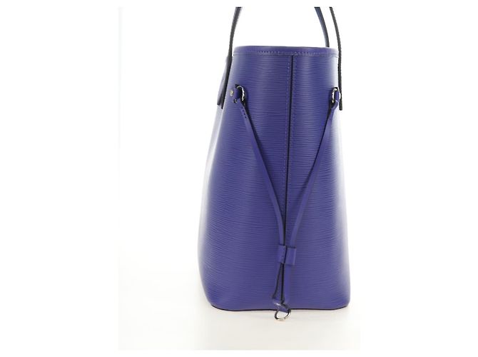 Borsa Tote LOUIS VUITTON Epi Neverfull MM Purple Fig M40883 LV Auth mr2592V Porpora Viola scuro - vista 5