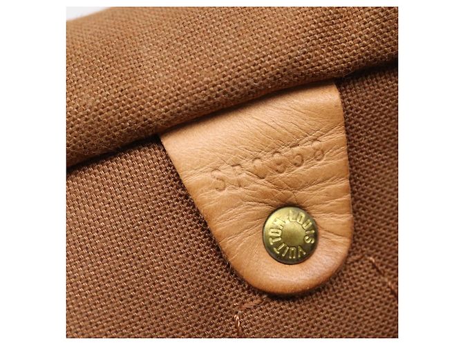 Borsa a mano LOUIS VUITTON Monogram Speedy 30 M41526 LV Auth 205078 Monogramma - vista 12