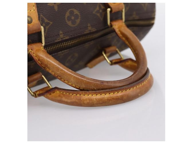 Borsa a mano LOUIS VUITTON Monogram Speedy 30 M41526 LV Auth 205078 Monogramma - vista 7