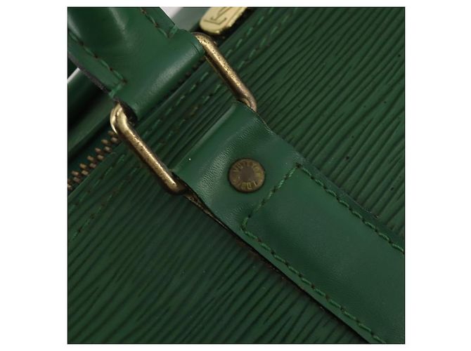 LOUIS VUITTON Epi Keepall 45 Boston Bag Green M42974 LV Auth 202856 Verde - vista 17