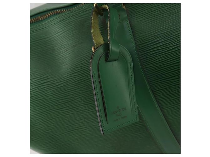 LOUIS VUITTON Epi Keepall 45 Boston Bag Green M42974 LV Auth 202856 Verde - vista 19