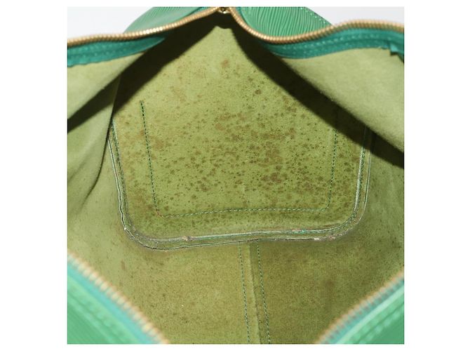 LOUIS VUITTON Epi Keepall 45 Boston Bag Green M42974 LV Auth 202856 Verde - vista 20
