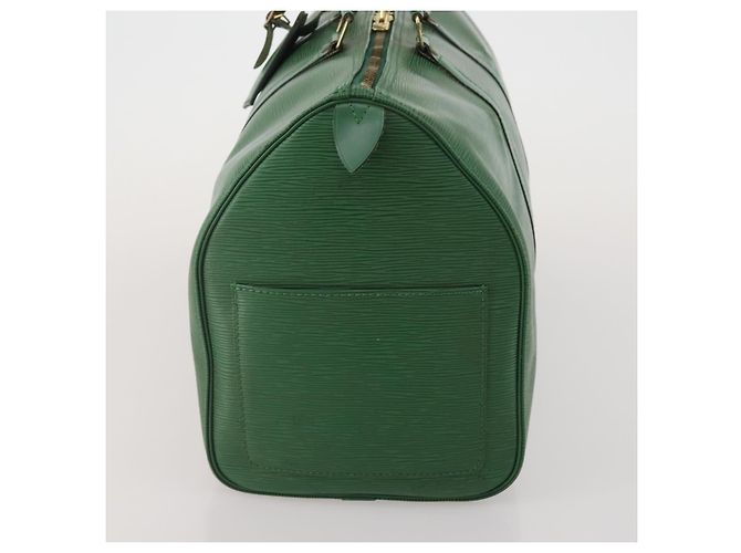 LOUIS VUITTON Epi Keepall 45 Boston Bag Green M42974 LV Auth 202856 Verde - vista 3