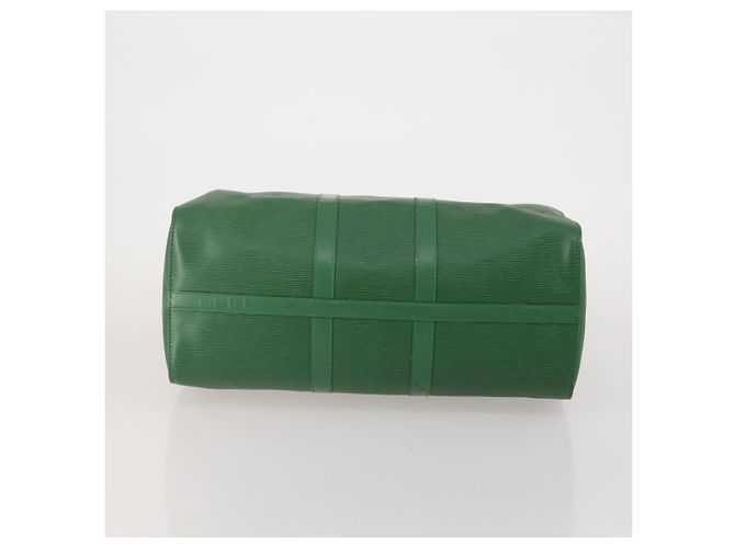 LOUIS VUITTON Epi Keepall 45 Boston Bag Green M42974 LV Auth 202856 Verde - vista 5