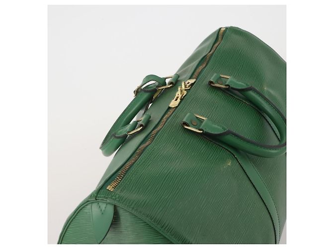 LOUIS VUITTON Epi Keepall 45 Boston Bag Green M42974 LV Auth 202856 Verde - vista 6