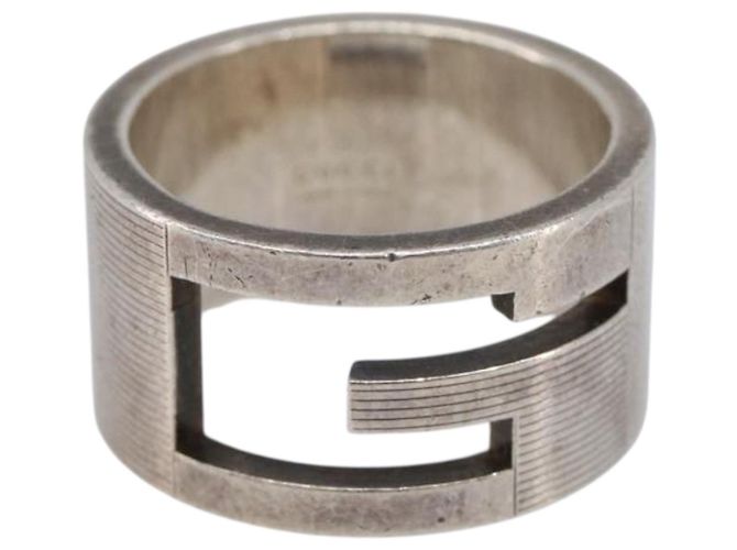Anillo GUCCI Ag925 Silver Auth ar14264 Plata - vista 2
