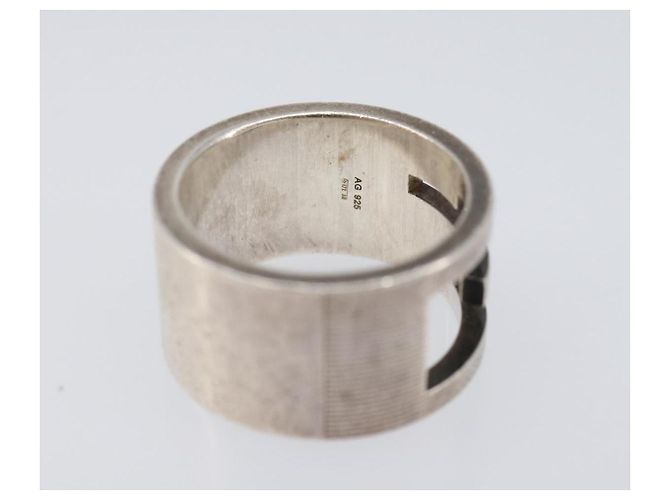 Anillo GUCCI Ag925 Silver Auth ar14264 Plata - vista 8