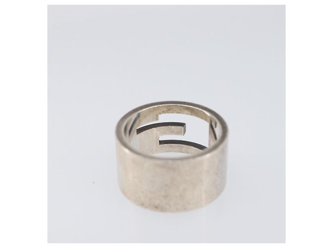 Anillo GUCCI Ag925 Silver Auth ar14264 Plata - vista 9
