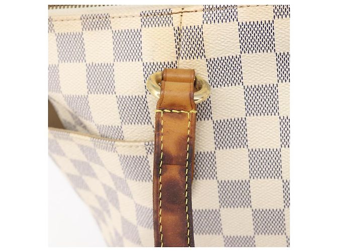 Borsa Tote LOUIS VUITTON Damier Azur Totally PM N41280 LV Auth 204311 - vista 10
