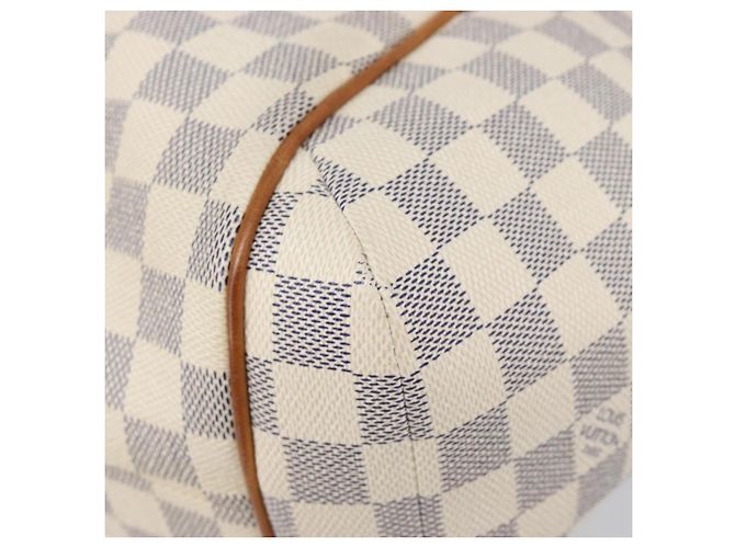 Borsa Tote LOUIS VUITTON Damier Azur Totally PM N41280 LV Auth 204311 - vista 16