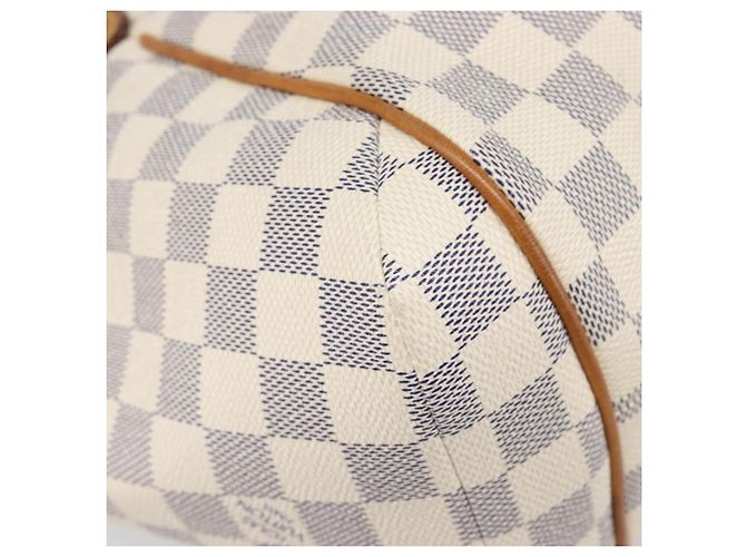 Borsa Tote LOUIS VUITTON Damier Azur Totally PM N41280 LV Auth 204311 - vista 17