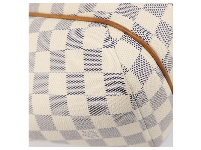 Borsa Tote LOUIS VUITTON Damier Azur Totally PM N41280 LV Auth 204311 - vista 19