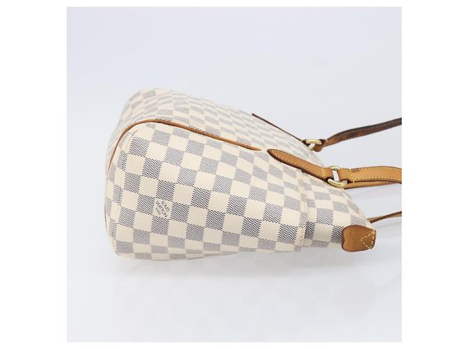 Borsa Tote LOUIS VUITTON Damier Azur Totally PM N41280 LV Auth 204311 - vista 3
