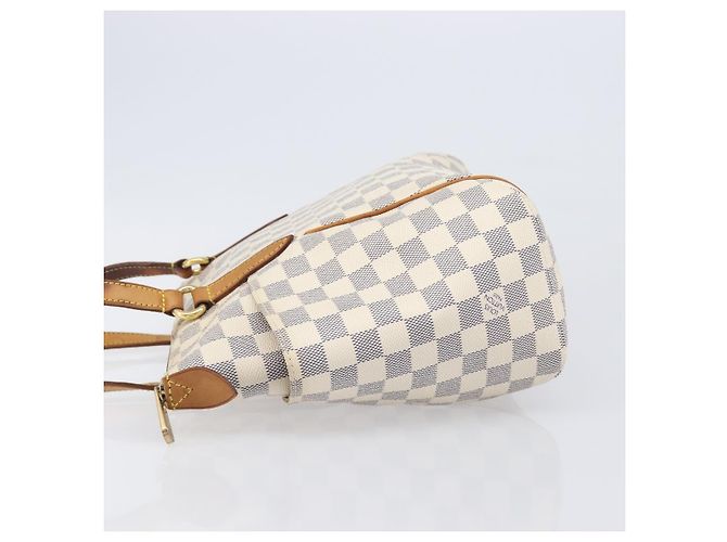 Borsa Tote LOUIS VUITTON Damier Azur Totally PM N41280 LV Auth 204311 - vista 4
