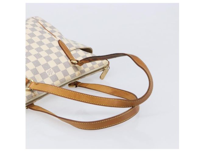 Borsa Tote LOUIS VUITTON Damier Azur Totally PM N41280 LV Auth 204311 - vista 7