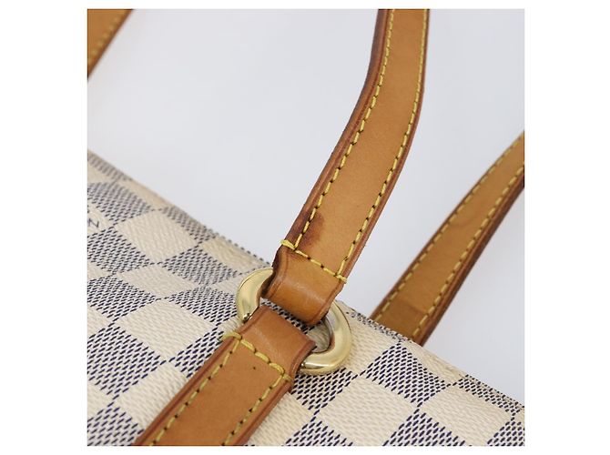 Borsa Tote LOUIS VUITTON Damier Azur Totally PM N41280 LV Auth 204311 - vista 8