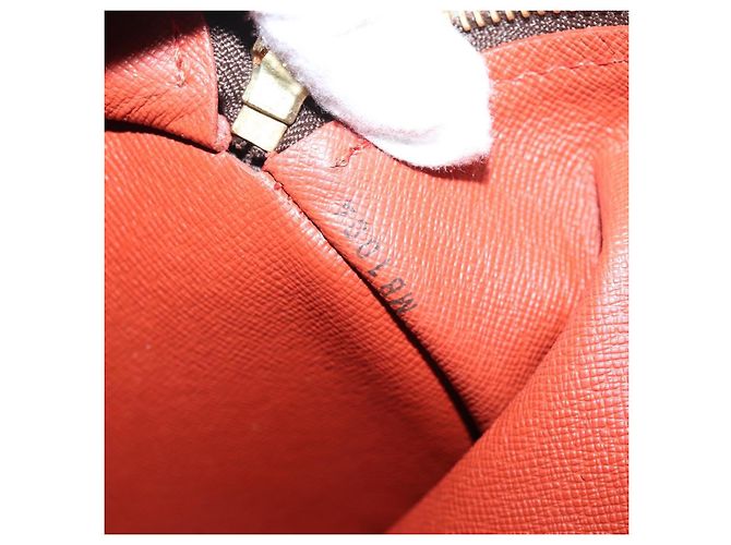 Borsa a mano LOUIS VUITTON Damier Ebene Papillon 30 N51303 LV Auth BA14868V - vista 11