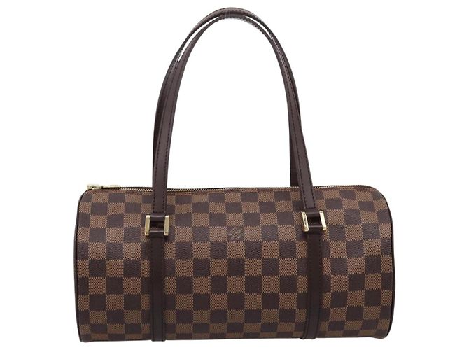 Borsa a mano LOUIS VUITTON Damier Ebene Papillon 30 N51303 LV Auth BA14868V - vista 13