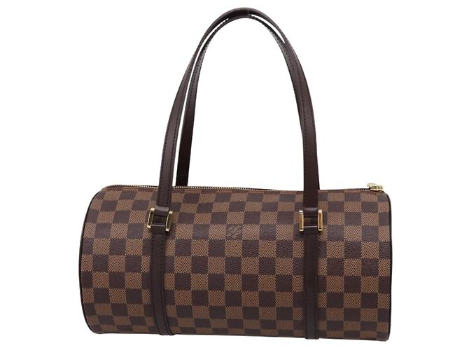 Borsa a mano LOUIS VUITTON Damier Ebene Papillon 30 N51303 LV Auth BA14868V - vista 2