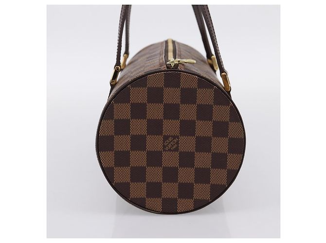 Borsa a mano LOUIS VUITTON Damier Ebene Papillon 30 N51303 LV Auth BA14868V - vista 3