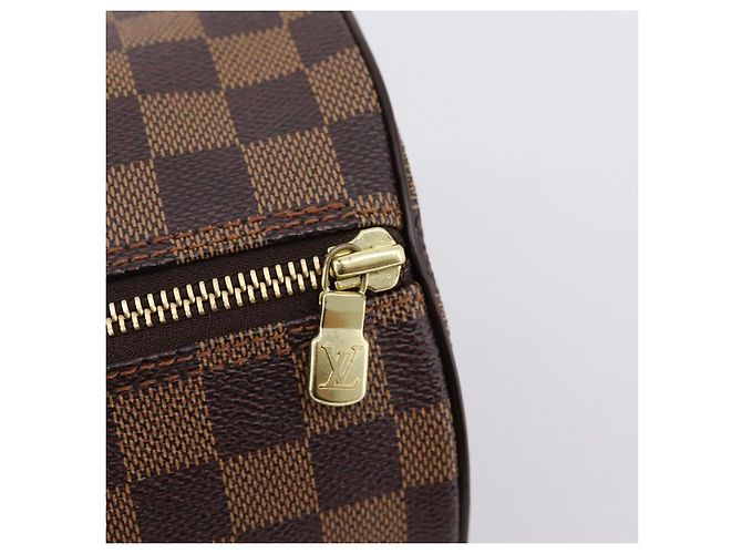 Borsa a mano LOUIS VUITTON Damier Ebene Papillon 30 N51303 LV Auth BA14868V - vista 9