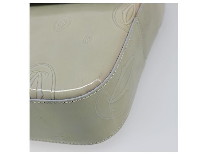 Borsa a mano CARTIER Happy Birthday Line Patent Green Auth BA15527A Verde - vista 13
