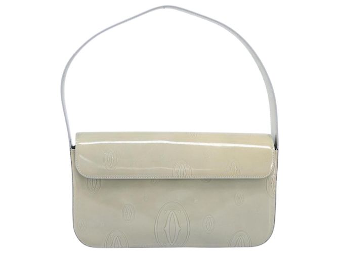 Borsa a mano CARTIER Happy Birthday Line Patent Green Auth BA15527A Verde - vista 2