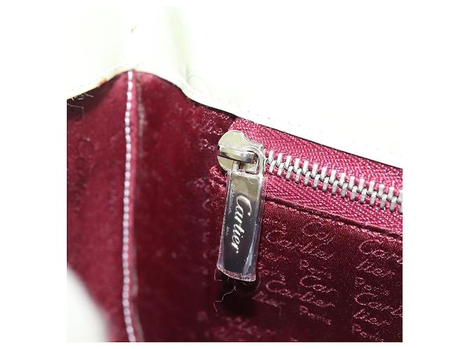 Borsa a mano CARTIER Happy Birthday Line Patent Green Auth BA15527A Verde - vista 23
