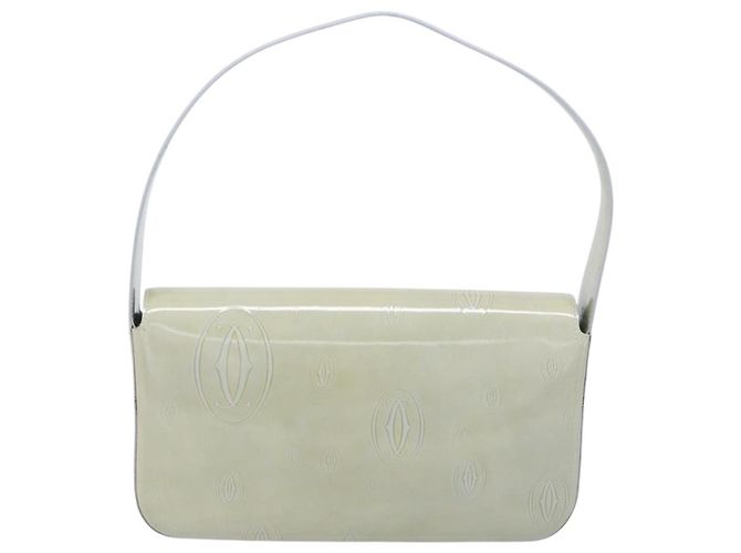 Borsa a mano CARTIER Happy Birthday Line Patent Green Auth BA15527A Verde - vista 3