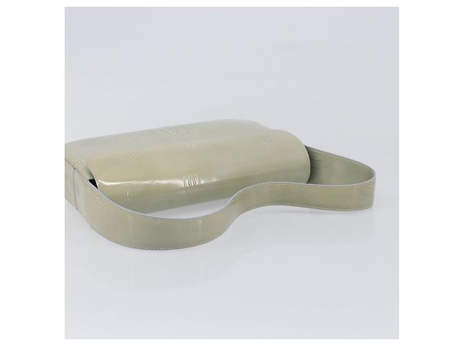 Borsa a mano CARTIER Happy Birthday Line Patent Green Auth BA15527A Verde - vista 8