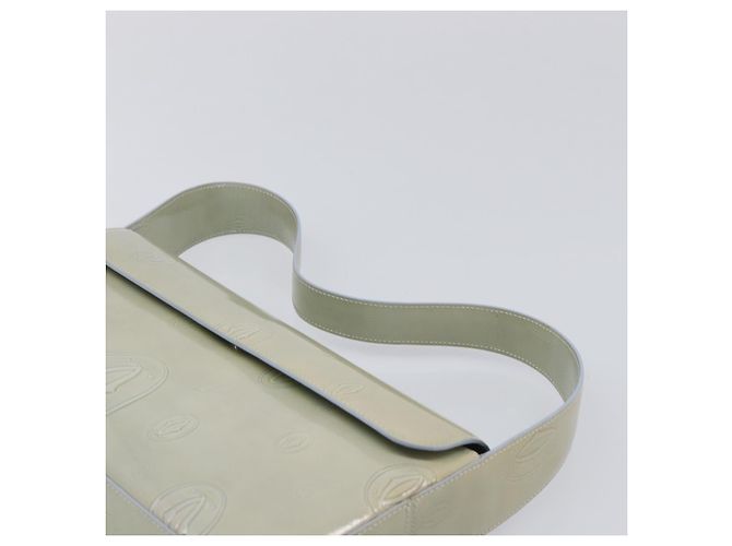 Borsa a mano CARTIER Happy Birthday Line Patent Green Auth BA15527A Verde - vista 9