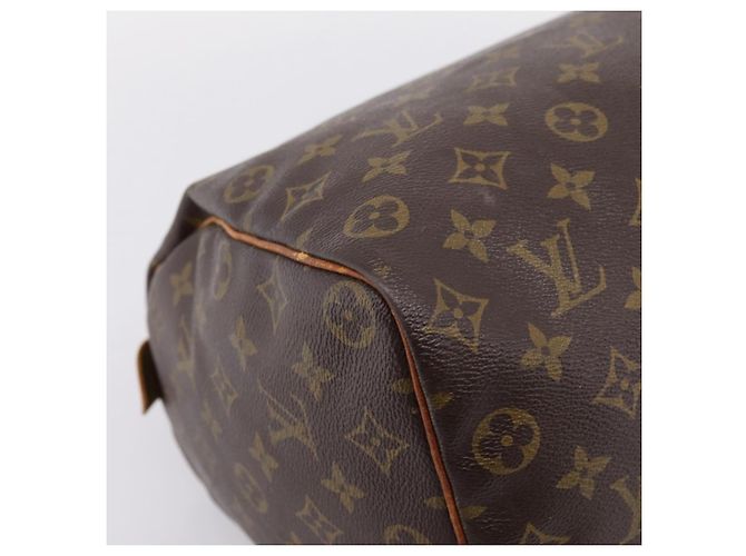 Borsa a mano LOUIS VUITTON Monogram Speedy 35 M41524 LV Auth 205090 Monogramma - vista 16
