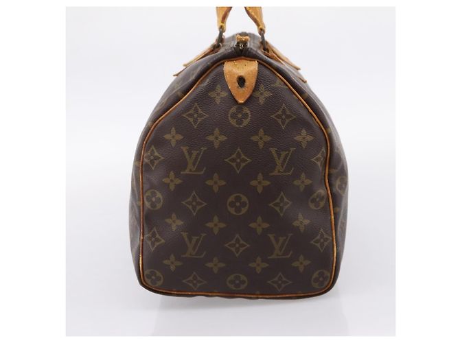 Borsa a mano LOUIS VUITTON Monogram Speedy 35 M41524 LV Auth 205090 Monogramma - vista 4
