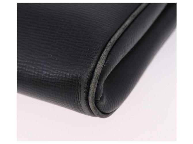 Céline Borsa a tracolla Circle CELINE in pelle nera e oro Auth 205823 Nero - vista 18